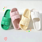 2025 Women Soft Sole Cloud Slippers Thick Platform Indoor Outdoor Beach Sandals Summer EVA Non Slip Flip Flops