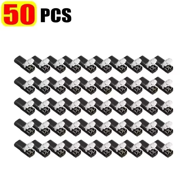 2 Pin Way Plug Wire Cable Snap Connectors Waterproof Electric Wire Double-Wire Plug-In Connector Locking Buckles Cable Clamps