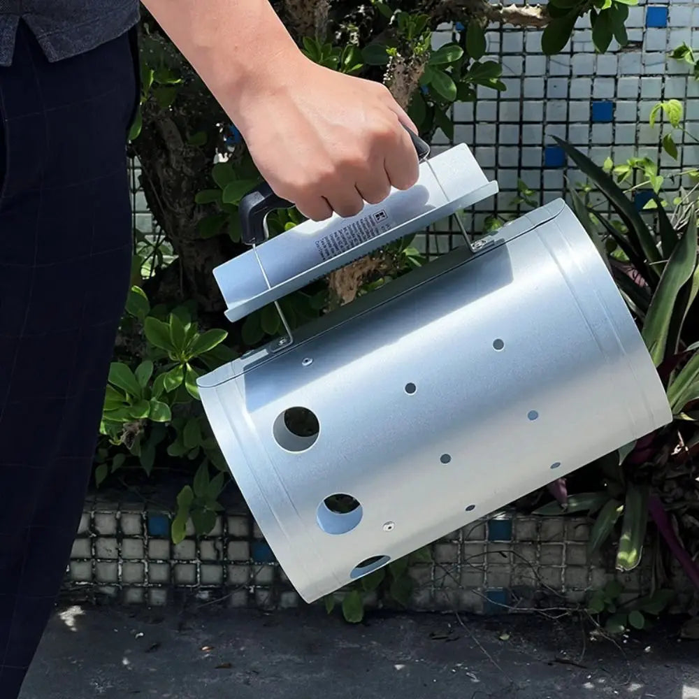 Charcoal Coal Lighter Starter Bucket Ignition Charcoal Stove Barbecue Quick Starter Chimney BBQ Carbon Barrels Grill Bruner