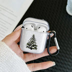 Christmas Tree Polka Dot Pattern Headphone Cover for Airpods 1or2 3 4 Earphone Case for Airpods Pro 2 and Pro Shockproof Cover