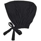 Modal Muslim Turban Hat Inner Hijab Caps Islamic Underscarf Bonnet India Hat Female Headwrap Turbante Mujer Hijab Cap With Rope