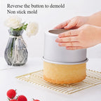 4/6/7/8 Inch Round Cake Pan Set With Removable Bottom Aluminum Alloy Chiffon Cake Mold Mould Set Round Cakes Tin Bakeware Tool