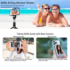 New Magnetic Phone Vlog Selfie Monitor Screen for Phone Rear Camera for Selfie Rear Camera Compatible With iPhone Android