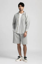 Miyake Pleated Shorts For Men Clothing Loose Casual Shorts Summer Clothes For Men Gym Sport Shorts Men Drawstring Pants