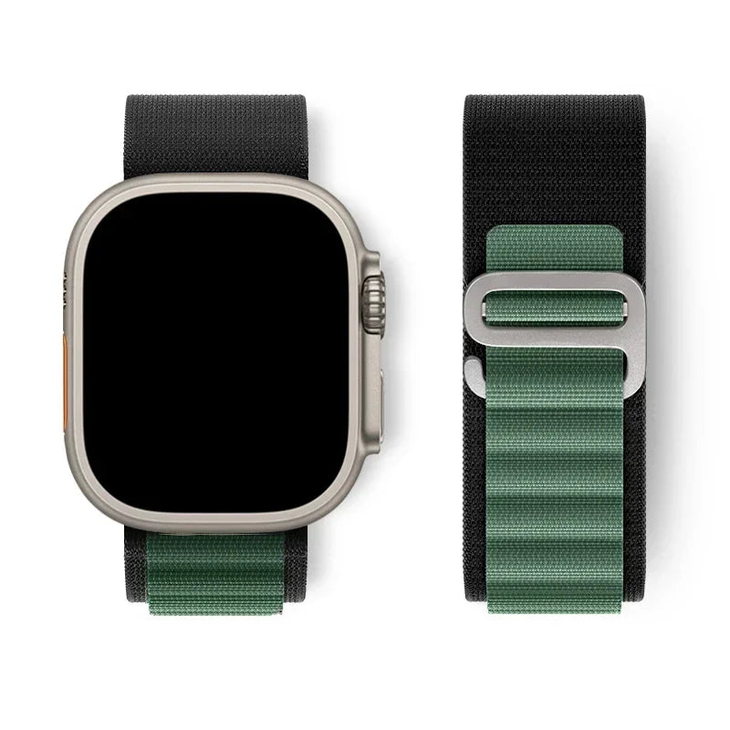 Alpine Loop for apple watch band ultra 2 49mm Series 10 46mm 42mm 40-44mm 45mm 41mm G-hook sport strap iwatch 10 9 8 7 6 SE 5 4