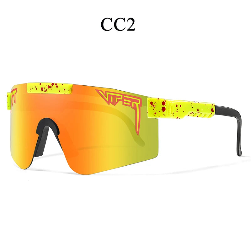 Adult UV400 Sun Glasses Pit Viper Sunglasses Men Women Adults Outdoor Eyewear Sport Baseball Goggles Mtb Shades