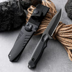 1PC 8 inch, multi-purpose knife, non-slip handle, outdoor kitchen, family camping, barbecue, hiking and other activities knife