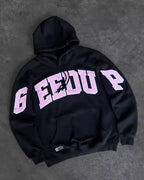 American Retro Letter Hoodie Y2K Clothes Mens Womens Harajuku Hip Hop Graphic Print Oversized Hoodie Pullover Sweatshirt Jacket