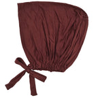 Modal Muslim Turban Hat Inner Hijab Caps Islamic Underscarf Bonnet India Hat Female Headwrap Turbante Mujer Hijab Cap With Rope