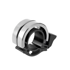 Red Aluminum Double Bicycle Bell - Loud Clear Sound for 22/31.8mm Handlebars MTB & City Bike Safety Accessory