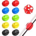 Non-Slip Silicone Rod Ball Retaining Clip Rod Holder Protector-Secure Rod Fixation Clip-Elastic Durable Anti-Drop Fishing Gear