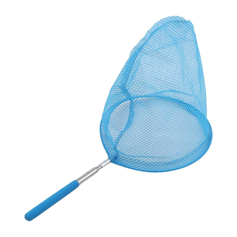 Retractable Fishing Net Insect Butterfly Dragonfly Net Outdoor Portable Fishing Net Children Fun Game Fishing Toys