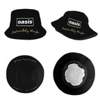 Hot Summer Headwear British Music Definitely Maybe Merchandise Bucket Hat Unisex Hot Sun Hats O-Oasis Ispoti Fishing Caps Hiking