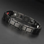 Hot Sale Luxury Fashion Health Energy Bracelet Men Stainless Steel Bio Magnetic Anti-fatigue Anti-radiation Bracelets Jewelry