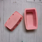 1pcs Rectangular Mini Toast Silicone Mold Cake Pan Cheese Cake Mold Bake Mold Bread Baking Tray