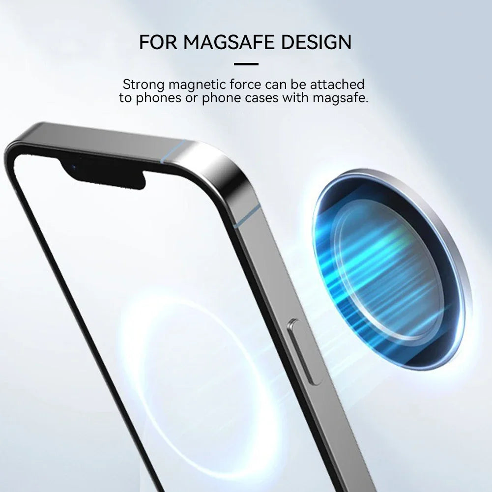 Selfie Vlog Mirror for Phone Metal Plates for Selfie for iPhone Samsung Photo Video Selfie Compact Adhesive Mirror Smartphone