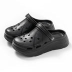 Women Clogs 2025 New Arrival Soft EVA Thick Platform Slippers Comfortable Garden Shoes Fashion Beach Sandals