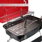 Barbecue Brush 3-Sided Barbecue Line Brush With Hanging Ring Suitable For Barbeque Cleaning On Weber Charcoal Grill Porcelain