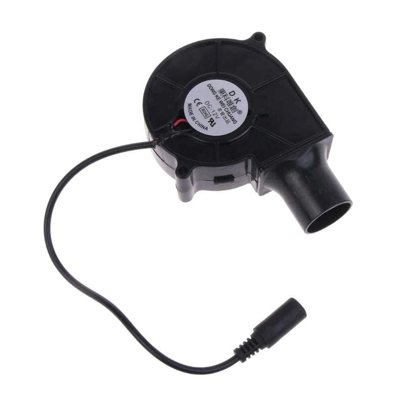 090D US/EU Plug BBQ Fan Air Blower 12V Large 110V 220V Powered Fan Variable Speed Controller Barbecue Tool