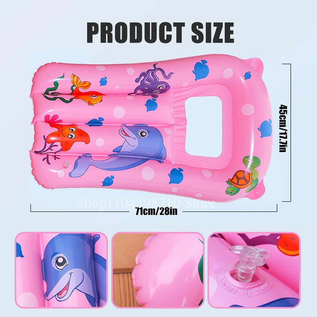 Inflatable Pool Floating Seat Swimming Ring Water Hammock Swimming Circle Pool  Water Play Tube Equipment.with 1 Manual Air Pump