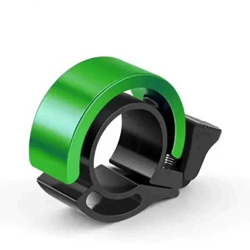 Red Aluminum Double Bicycle Bell - Loud Clear Sound for 22/31.8mm Handlebars MTB & City Bike Safety Accessory