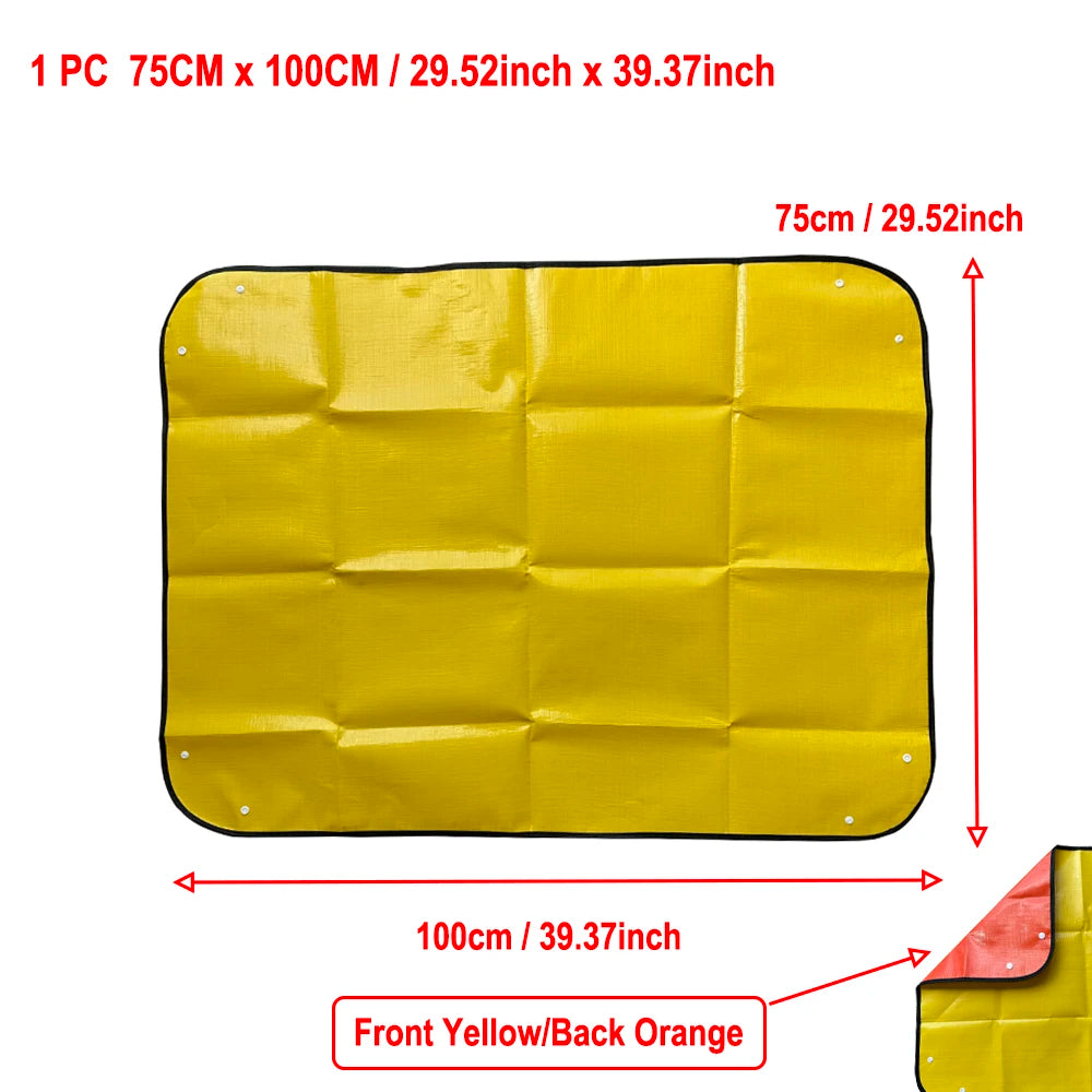 1Pc New Home Gardening Supplies Planting Mat Potting Pad Foldable Garden Plant Flower Pot Reusable Transplanting Waterproof Mats