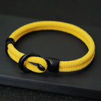 Fashion Rope Bracelet Men Double Layer Outdoor Camping Braclet Homme Accessories Survival Paracord Braslet Gift For Him