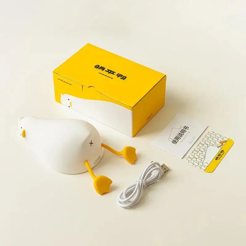 Giraffe Silicone Night Light Timer Sleep Pat Lamp USB Rechargeable Night Lamp for Children Kids Boys Gift Room Decor Cute Animal