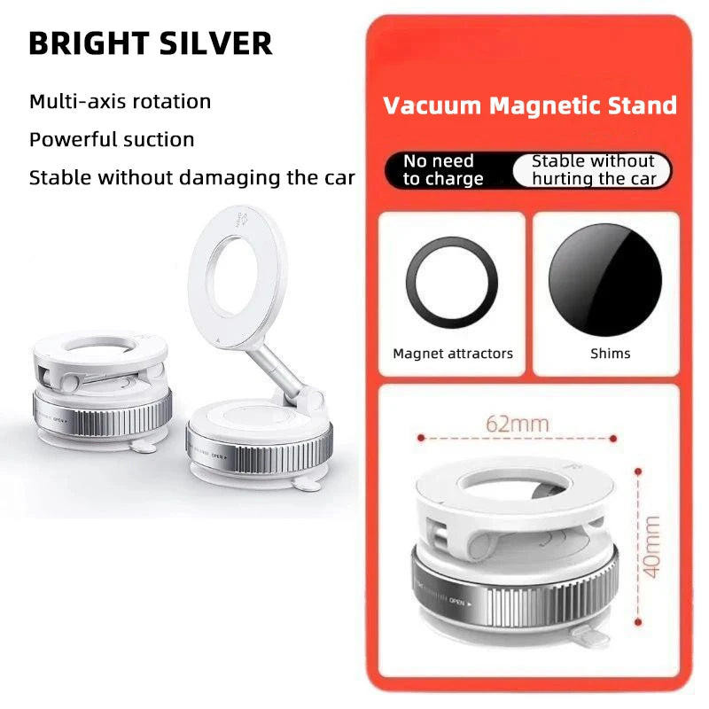 X68 Magnetic Phone Holder｜Three-axis Rotation For Free Adjustment｜A Convenient Choice For Multiple Scenarios.