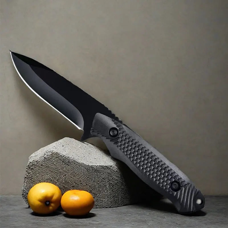 1PC 8 inch, multi-purpose knife, non-slip handle, outdoor kitchen, family camping, barbecue, hiking and other activities knife
