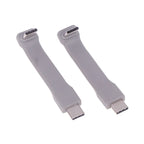 Short USB C Cable 40Gbps USB4 Cable PD 240W Fast Charging For SSD Power Bank USB DAC & AMP Headphone Amplifier