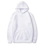 2024 men's and women's new hooded sweatshirt men's solid color sweatshirt women's and men's long sleeved inserted pocket pullove