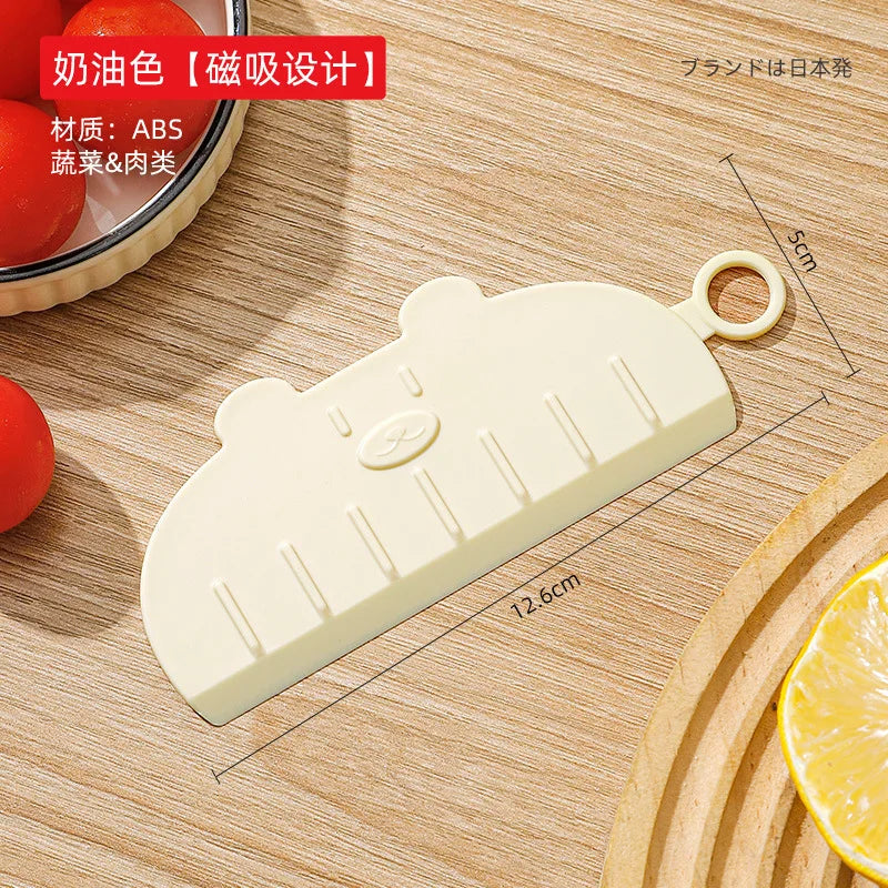 Vegetable Cutting Non Stick Knife Artifact Kitchen Potato Cutting Magnetic Suction Creative Vegetable Cutting Artifact Gadget