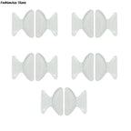 5Pairs Glasses Nose Pads Adhesive Silicone Nose Pads Non-slip  Clear, Black Thin Nosepads For Glasses Eyeglasses Sunglasses