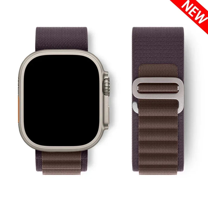 Alpine Loop for apple watch band ultra 2 49mm Series 10 46mm 42mm 40-44mm 45mm 41mm G-hook sport strap iwatch 10 9 8 7 6 SE 5 4