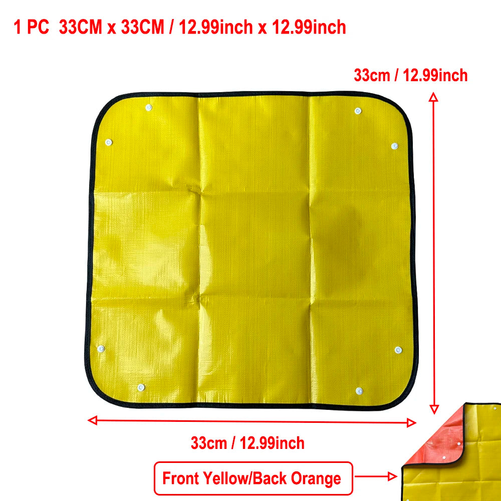 1Pc New Home Gardening Supplies Planting Mat Potting Pad Foldable Garden Plant Flower Pot Reusable Transplanting Waterproof Mats