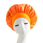 Satin Wide-brimmed Nightcap Styling Silk Headband for Sleeping Nightcap with Elasticated Floppy Band Cap Hair Shower Cap