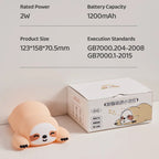 Giraffe Silicone Night Light Timer Sleep Pat Lamp USB Rechargeable Night Lamp for Children Kids Boys Gift Room Decor Cute Animal
