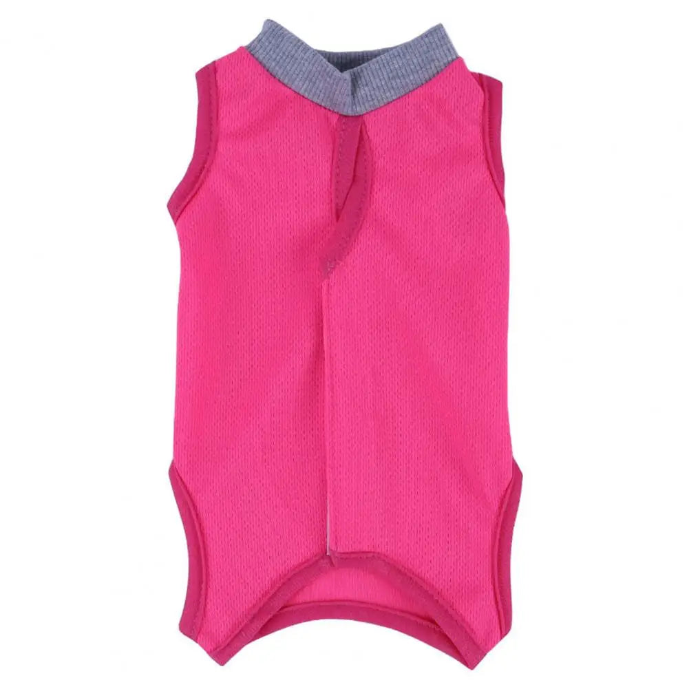 Cat Neutering Suit Comfortable Cat Recovery Suit Adjustable Cat Anti-licking Sterilization Clothes Pet Supplies Body Strap Vest