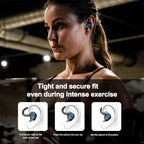 ANC Active Noise Reduction Wireless Bluetooth Earphones Sport Waterproof, Sweatproof, and Ultra Long Battery Life