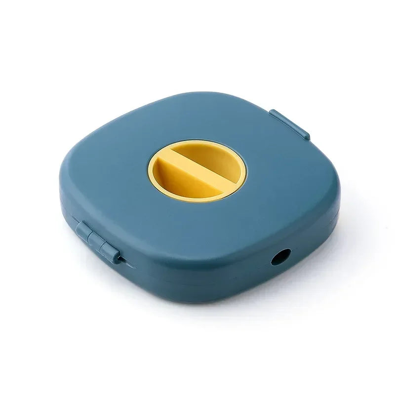 Cord Cable Winder Organizer with Phone Stand Rotate to Retract Tangle-Free Charging Cable Case Earphones USB Wires Organization