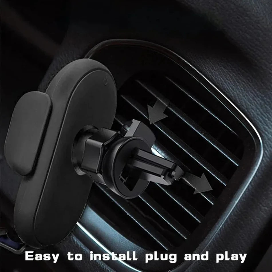 Fast Automatic Clamping Infrared Induction Car Wireless Charger Stand for iPhone 16 15 14 13 Pro Max Samsung Galaxy S25 S24 Plus