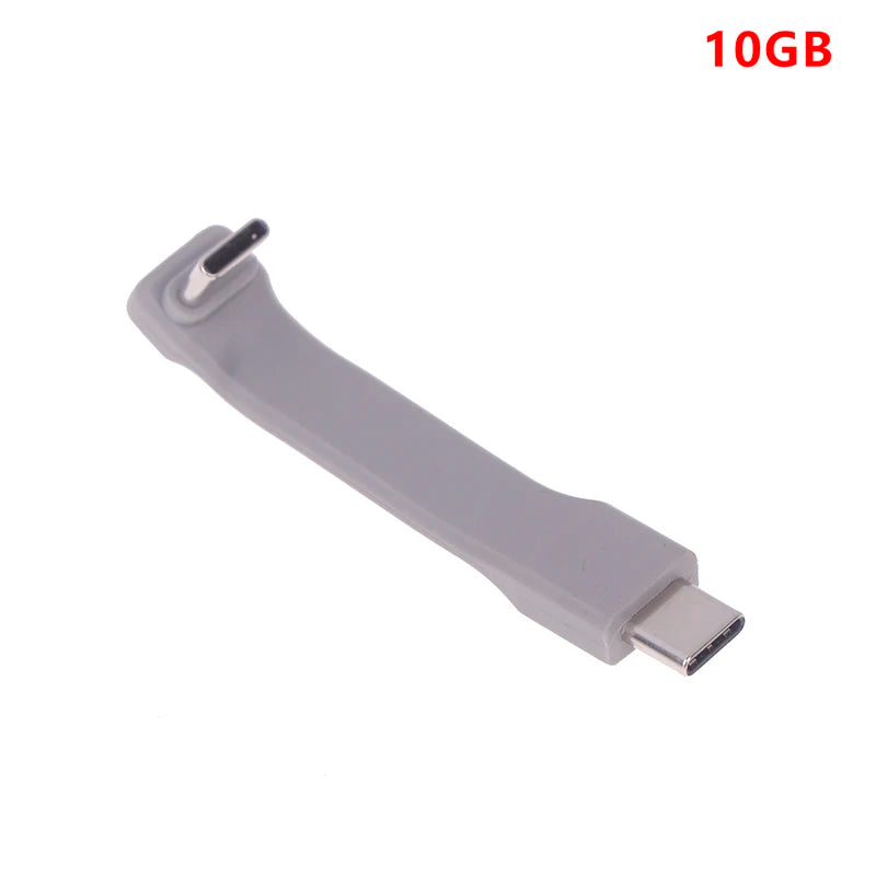Short USB C Cable 40Gbps USB4 Cable PD 240W Fast Charging For SSD Power Bank USB DAC & AMP Headphone Amplifier